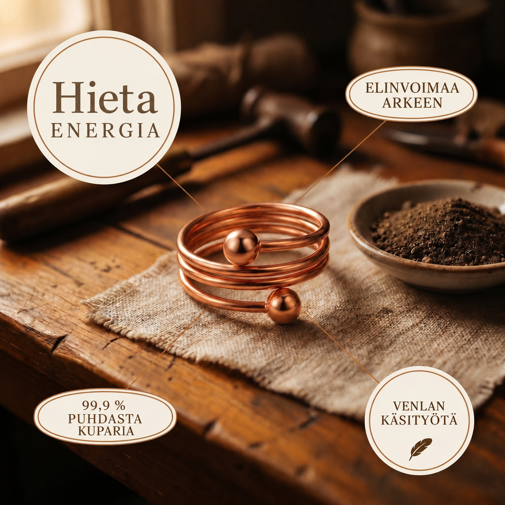 Venla Hieta – kuparisormus