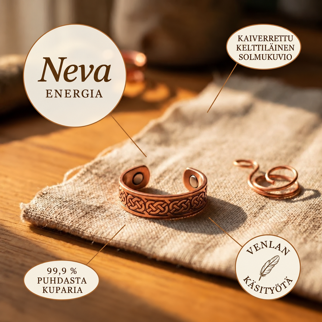 Venla Neva – kuparisormus