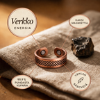 Venla Verkko – kuparisormus