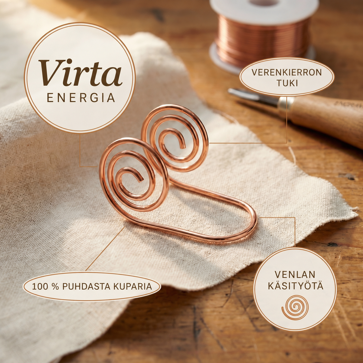 Venla Virta – kuparikäsikoru