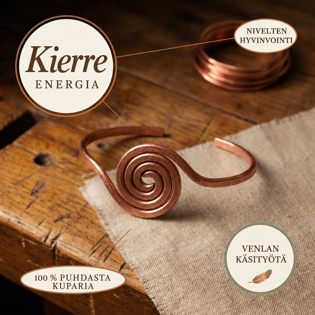 Venla Kierre – kuparinilkkakoru