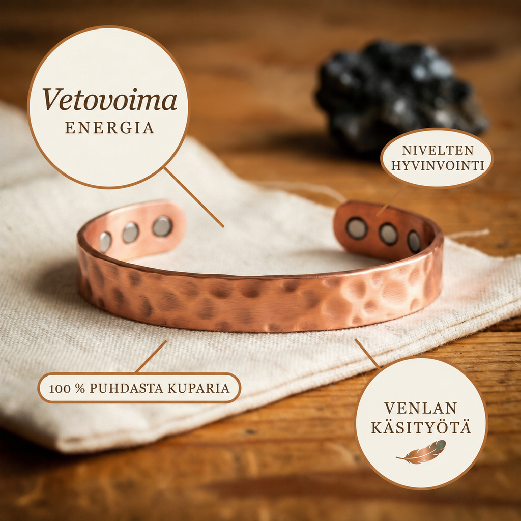 Venla Vetovoima – kuparirannekoru