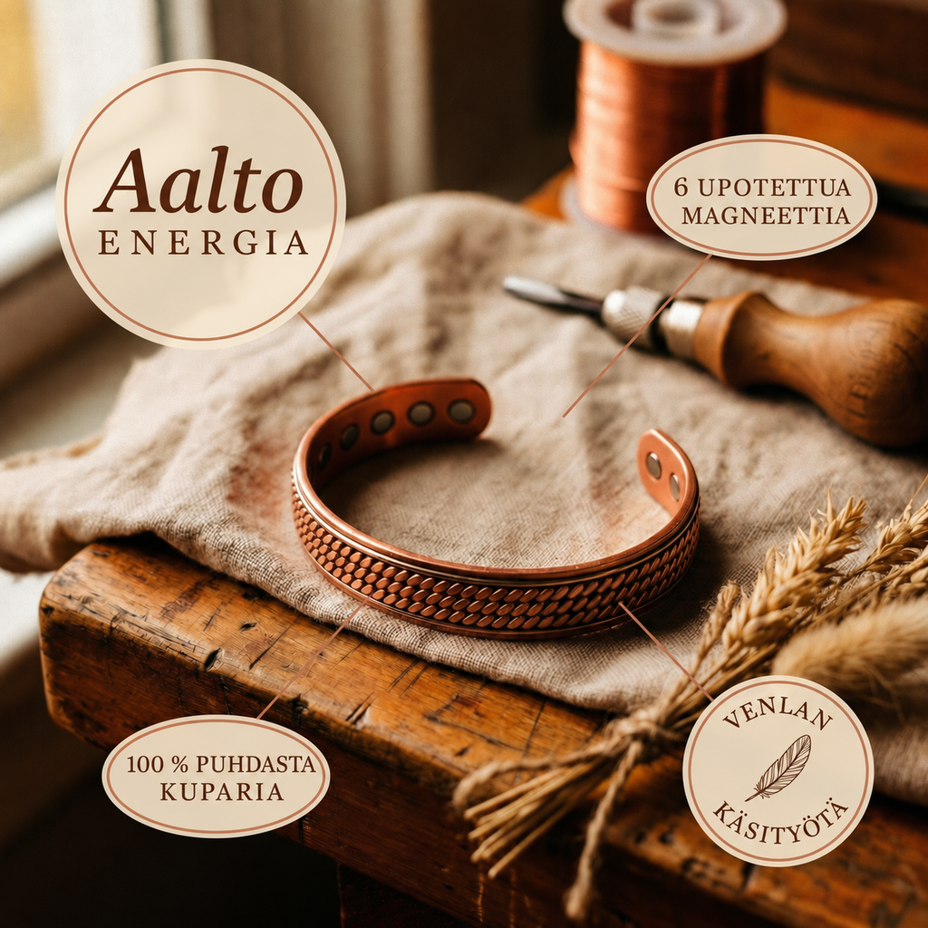 Venla Aalto – kuparirannekoru