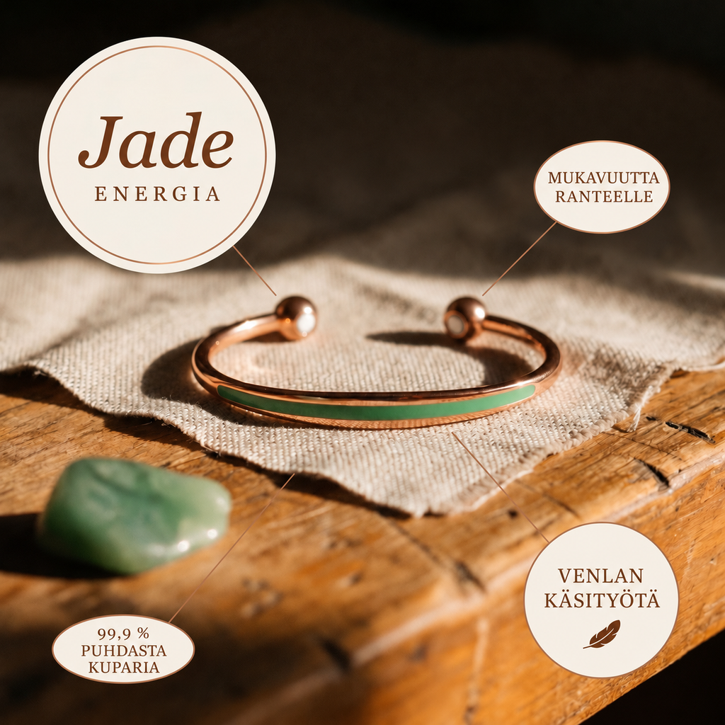 Venla Jade – kuparirannekoru