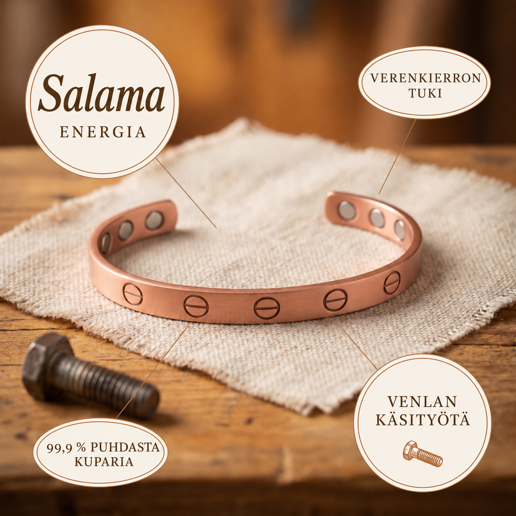 Venla Salama – kuparirannekoru