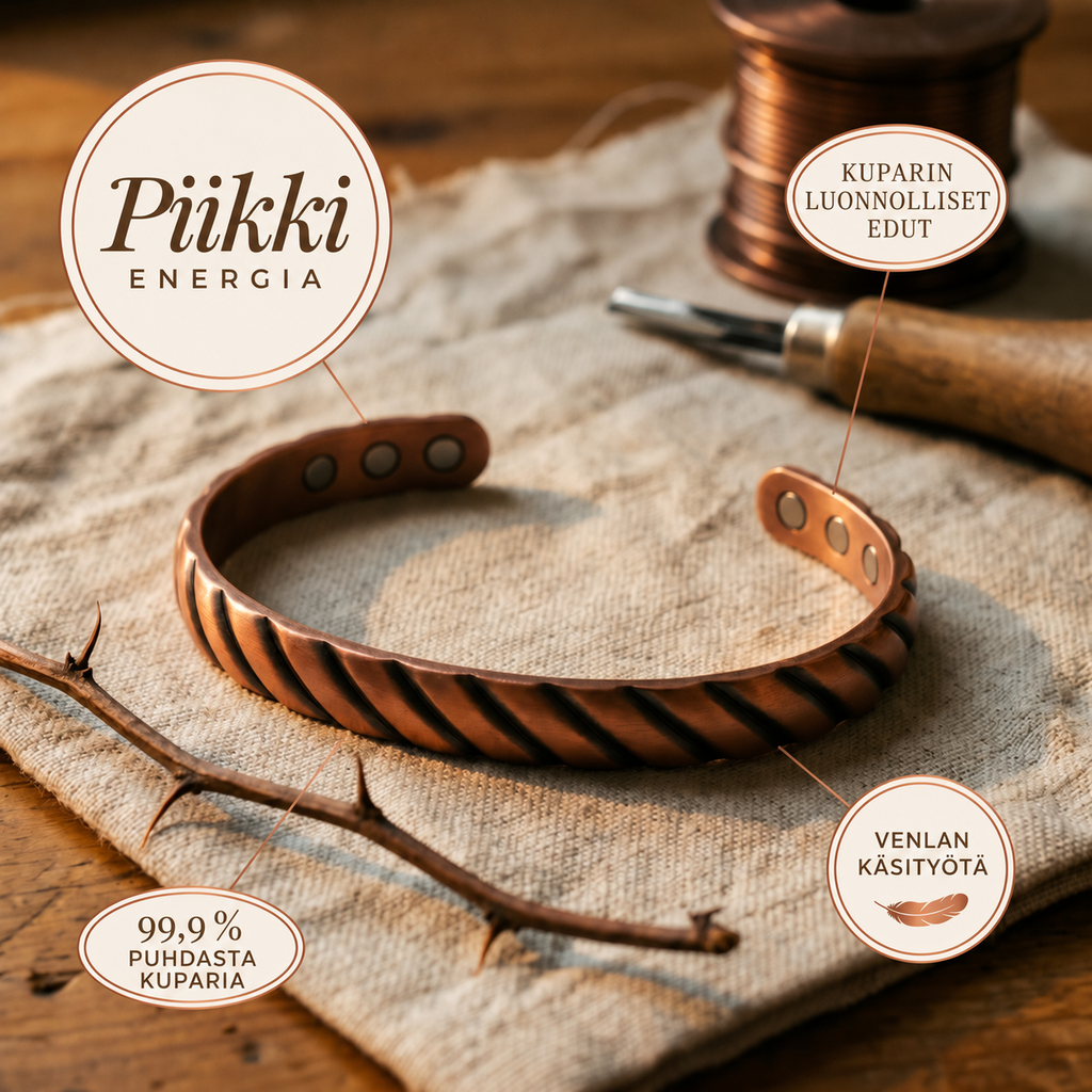 Venla Piikki – kuparirannekoru