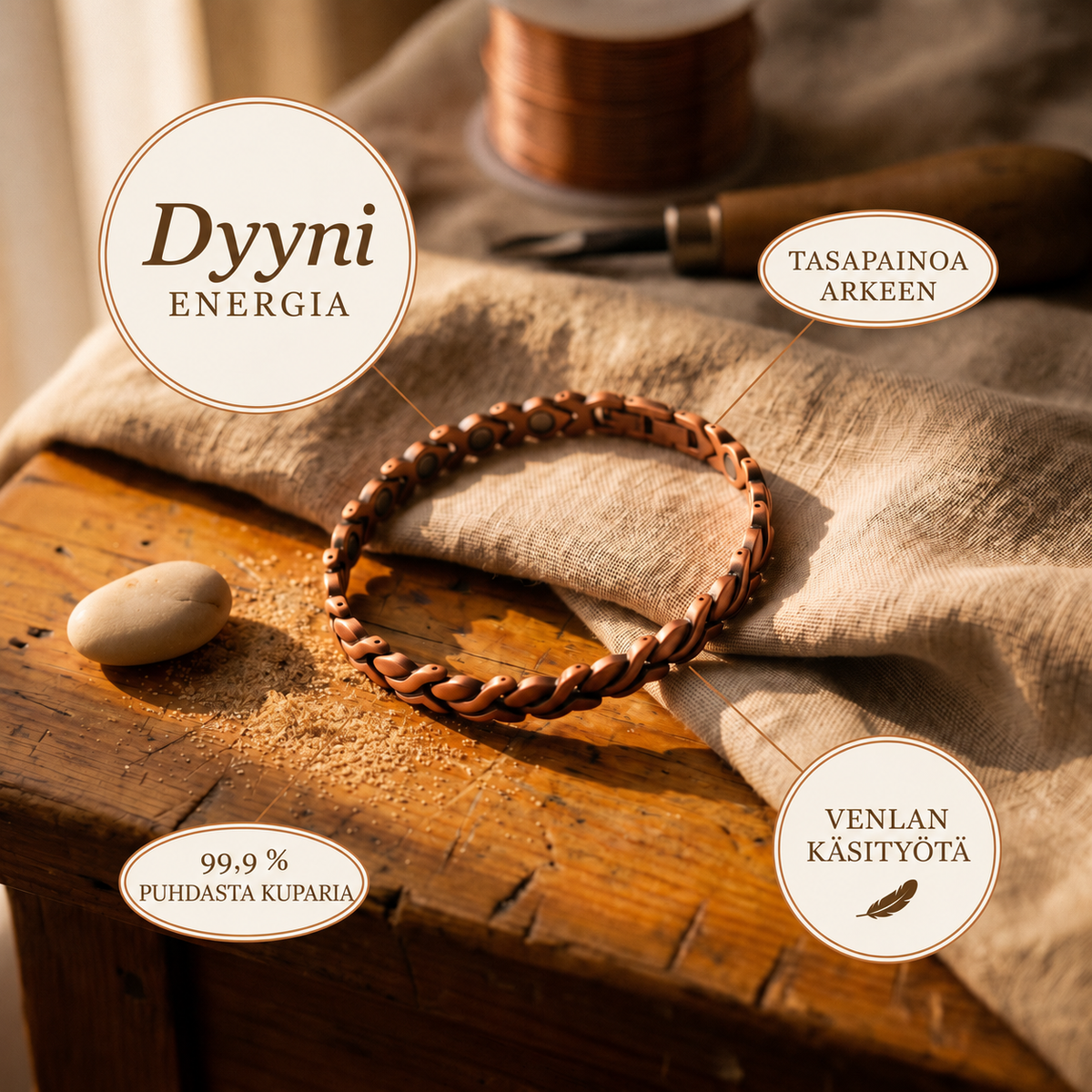 Venla Dyyni – kuparinilkkakoru