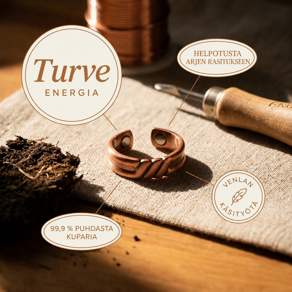 Venla Turve – kuparisormus