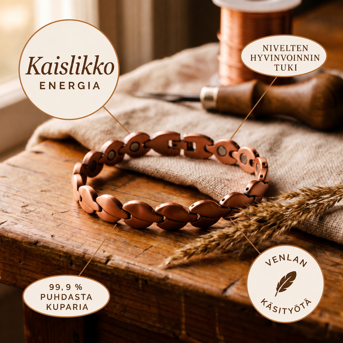 Venla Kaislikko – kuparinilkkakoru