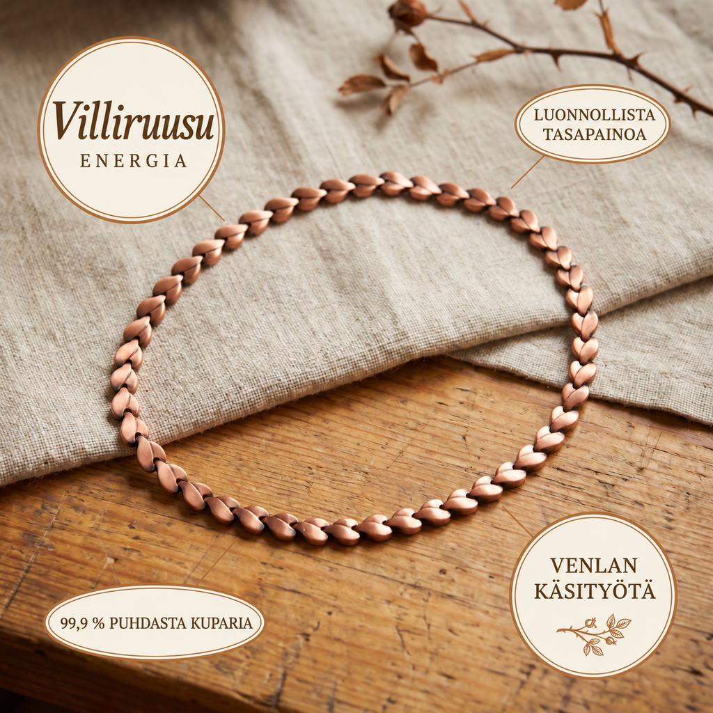 Venla Villiruusu – kuparikaulakoru