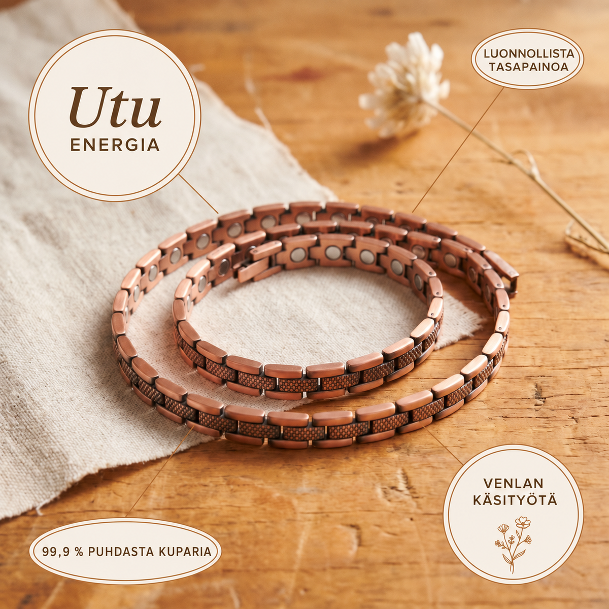 Venla Utu – kuparikaulakoru