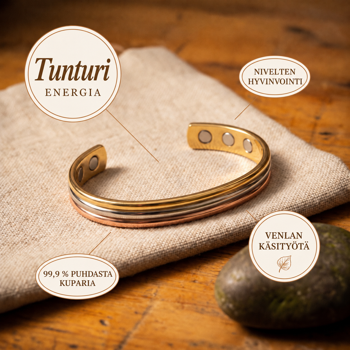 Venla Tunturi – kuparirannekoru