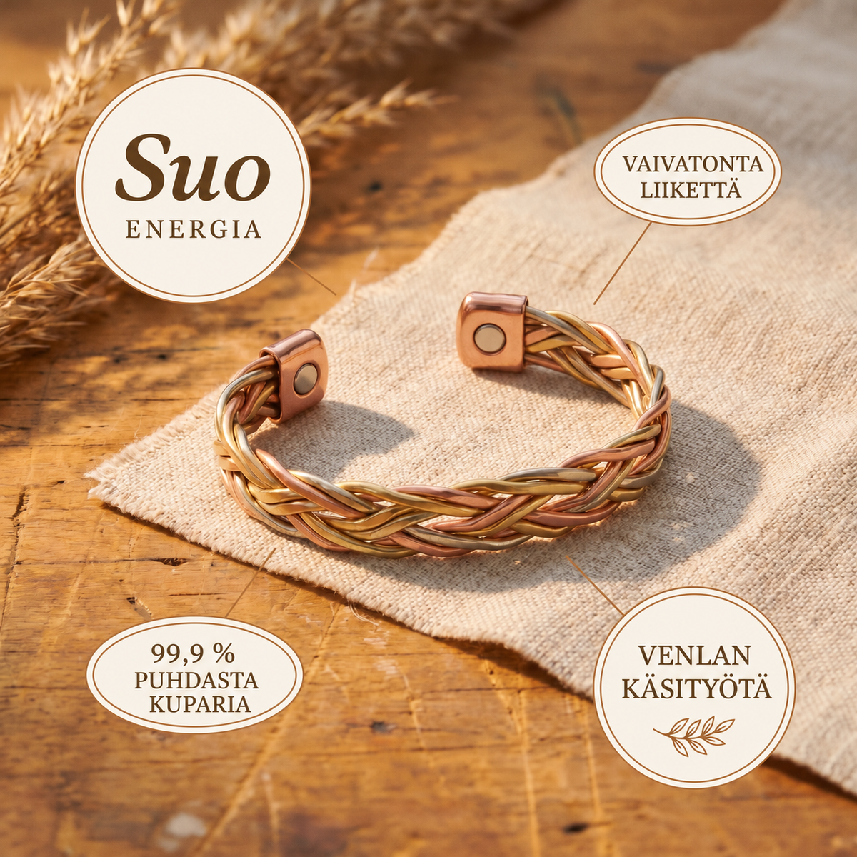 Venla Suo – kuparirannekoru