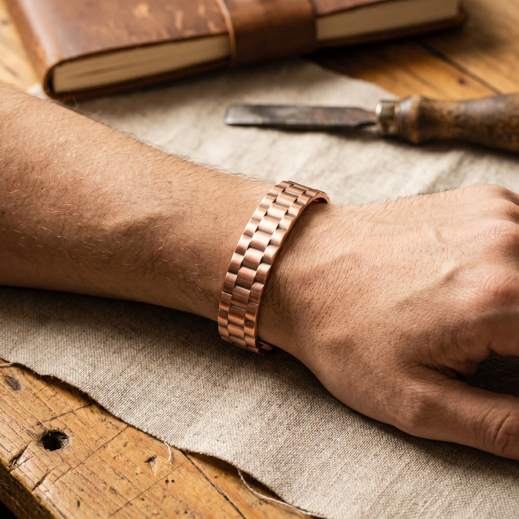 Venla Malmi – miesten kuparirannekoru