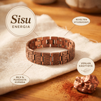 Venla Sisu – miesten kuparirannekoru