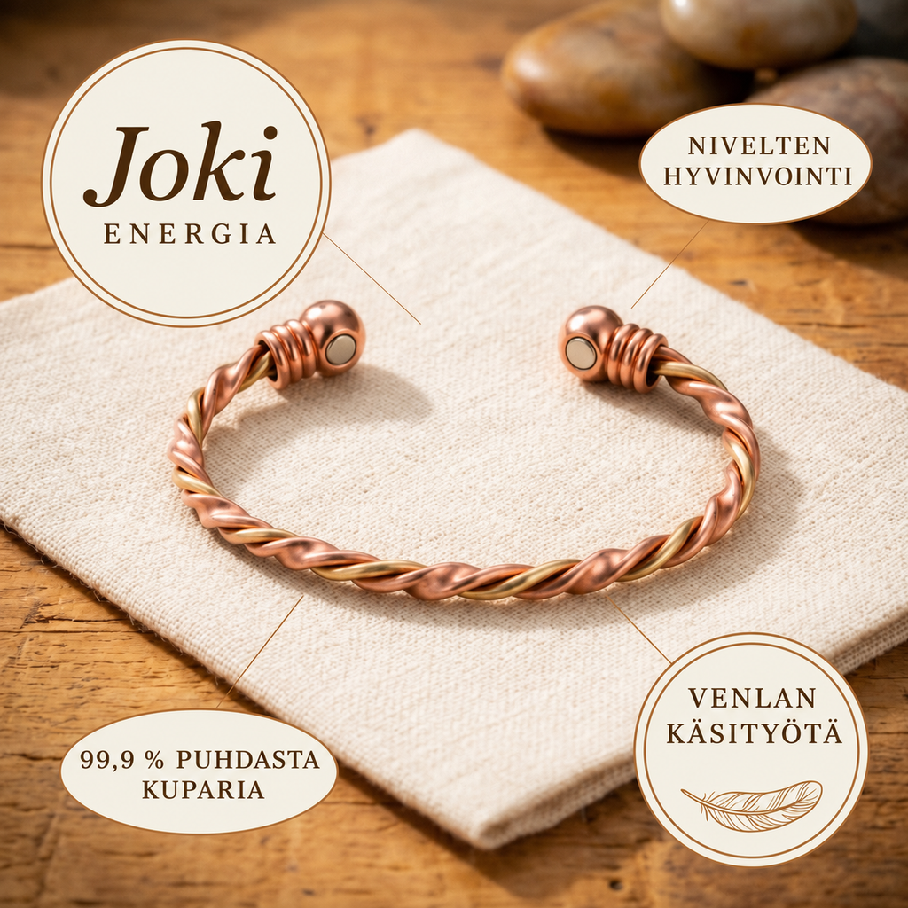 Venla Joki – kuparirannekoru