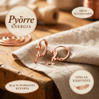 Venla Pyörre – kuparikorvakorut