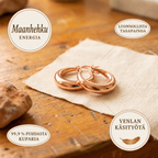 Venla Maanhehku – kuparikorvakorut