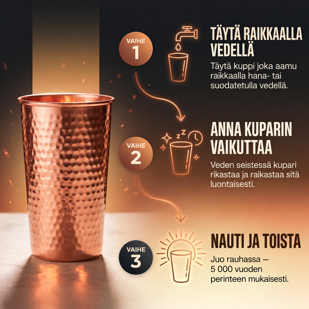 Venla – kuparikuppi