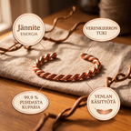 Venla Jännite – kuparirannekoru