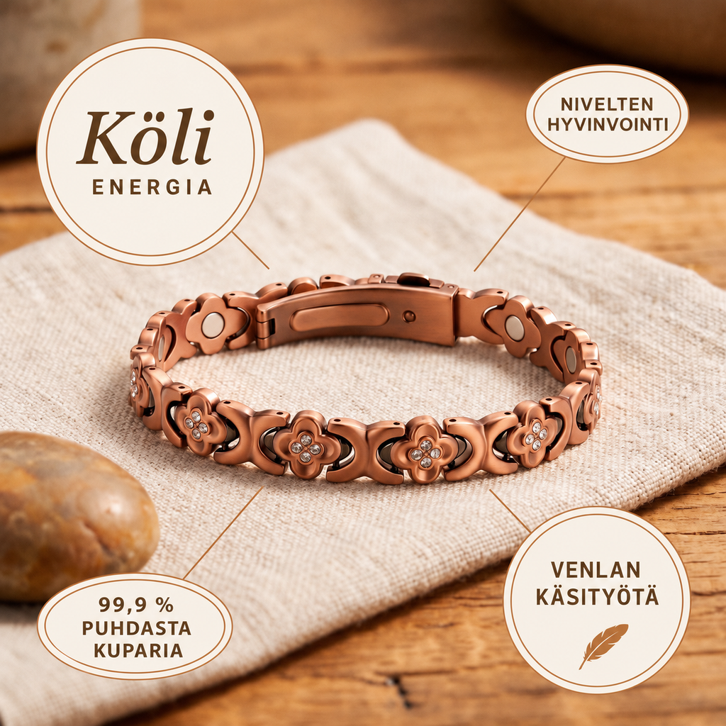 Venla Köli – kuparirannekoru