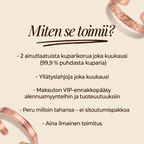 Venla Yllätys – kuparikorujen kuukausiboksi