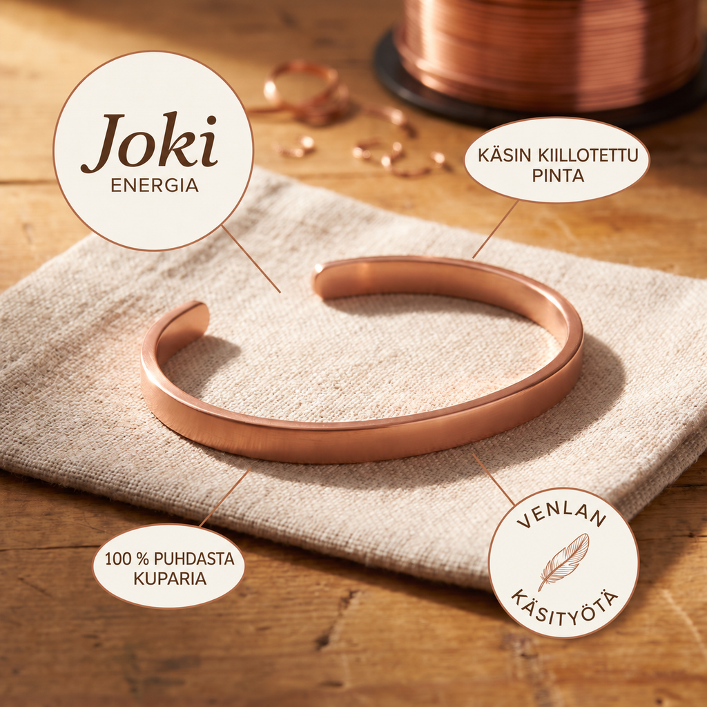 Venla Joki – kuparirannekoru