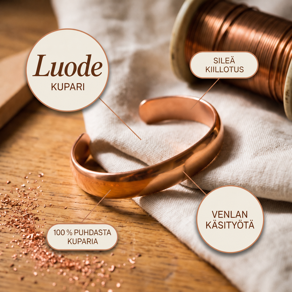 Venla Luode – kuparirannekoru