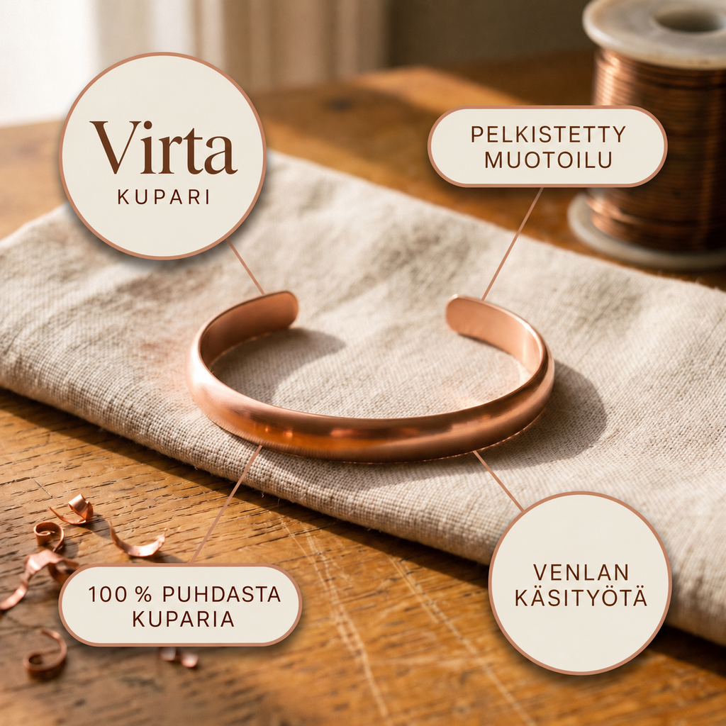 Venla Virta – kuparirannekoru